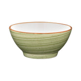 Bonna China Natura dia.4.75" h:2.25" 10 oz. Round Green Porcelain Bowl (Set of 4)